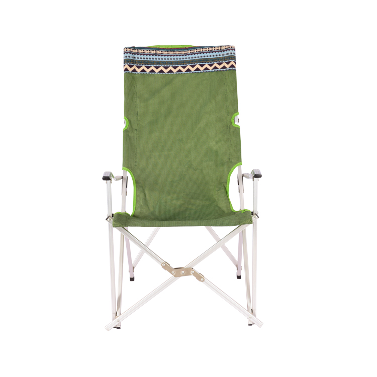 Oxford Cloth Sports Chair With Hard Armrests