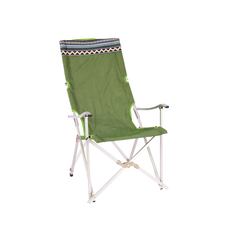 Oxford Cloth Sports Chair With Hard Armrests