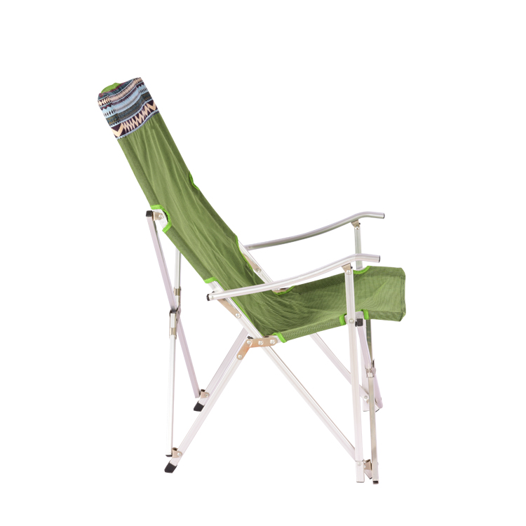 Oxford Cloth Sports Chair With Hard Armrests