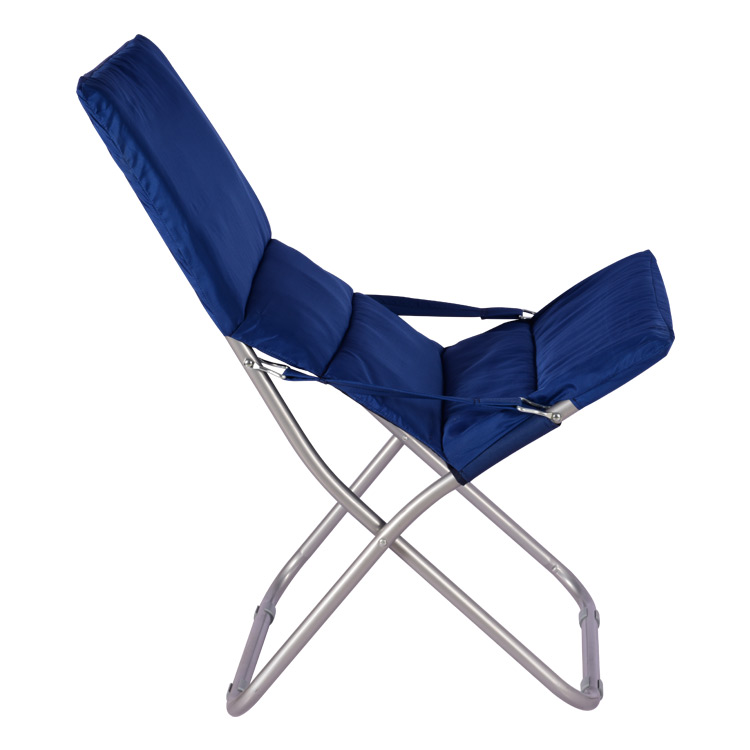 Flip-Top Metal Beach Chair