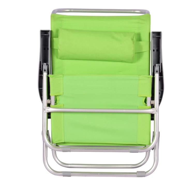 Folding Beach Chair With Adjustable Backrest