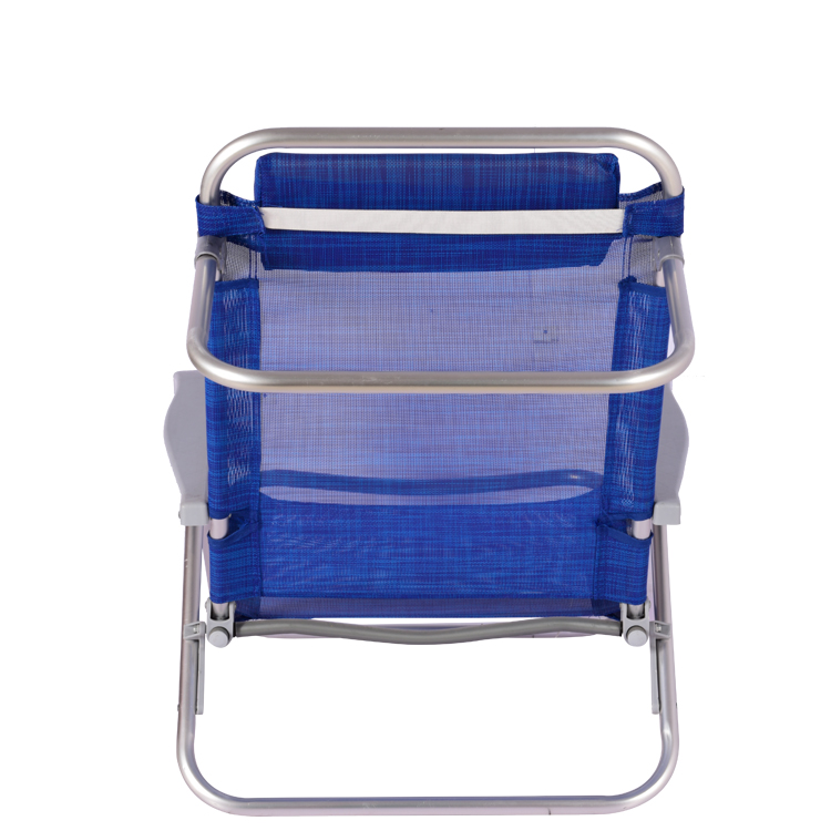 Folding Beach Chair With Adjustable Backrest