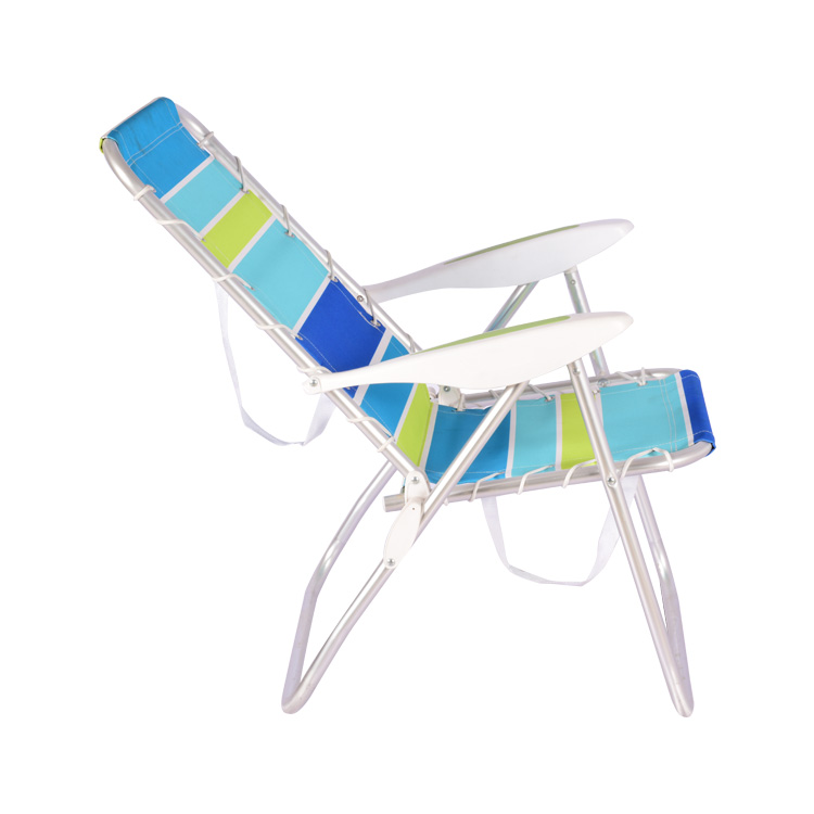 Outdoor Beach Travel Chair with Adjustable Backrest