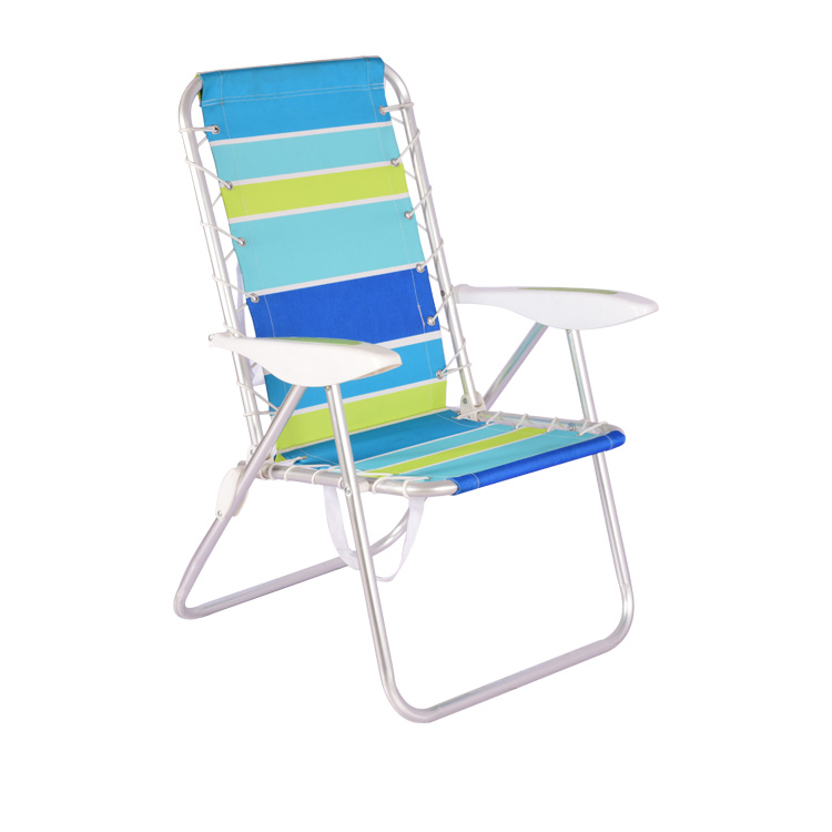 Outdoor Beach Travel Chair with Adjustable Backrest
