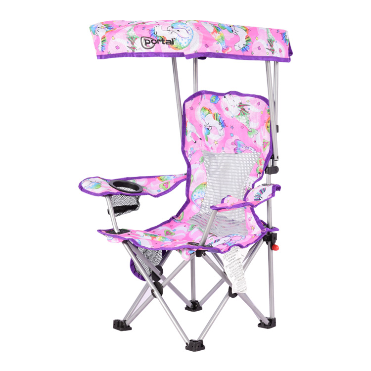 Canopy-Covered Kids Chair