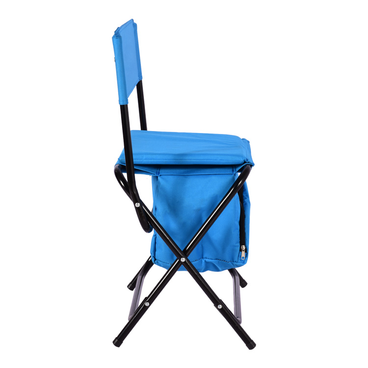 Folding Camping Stool With Cooler Bag