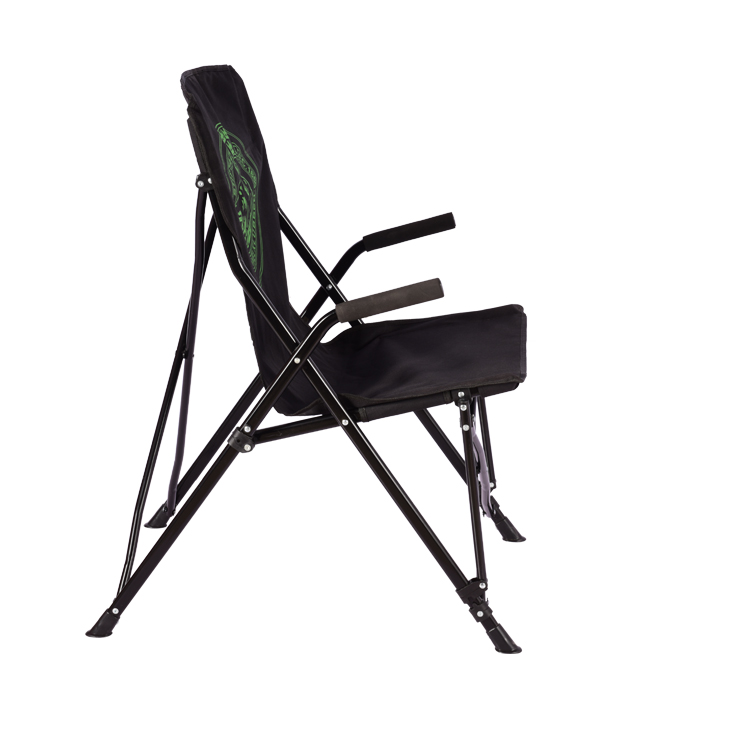 Oxford Cloth Sports Chair With Hard Armrests